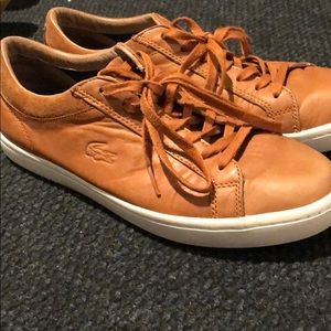 Lacoste casual synthetic leather shoes